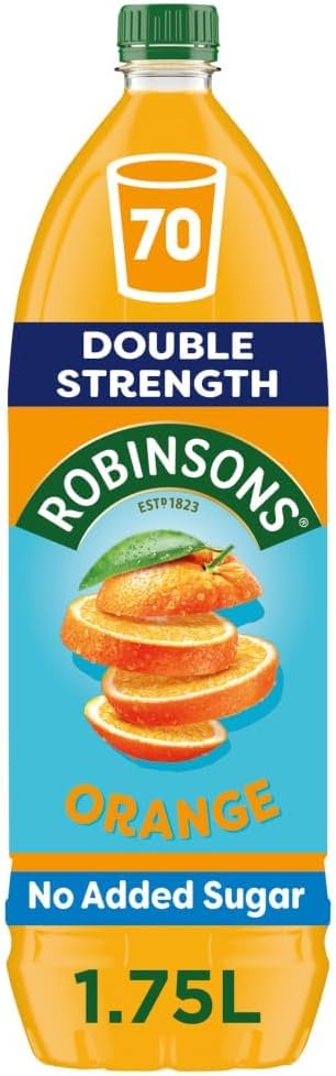 Robinsons Orange Double Strength Squash, 1.75L