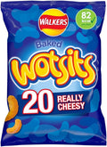 Walkers Wotsits Really Cheesy Multipack Snacks Crisps 20x16.5g