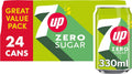 7UP Zero Lemon & Lime, 24 x 330ml