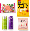 Japanese Assorted Snack Hamper Drinks & Treats Variety Pack(5 Items) (Boundle 2 Taste of Japan Snack)