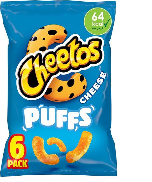 Cheetos Cheese Puffs, 6 x 13g
