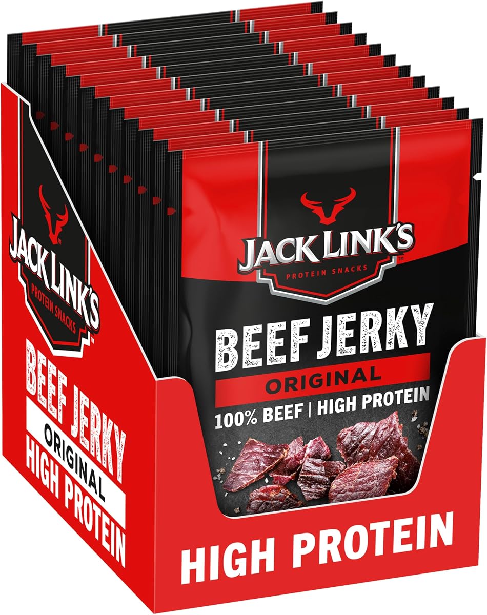 Jack Link's Original Beef Jerky, 12 x 25g