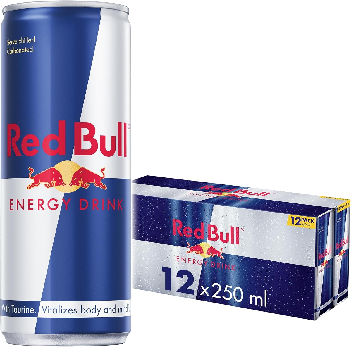 Red Bull Energy Drink, 12 x 250ml
