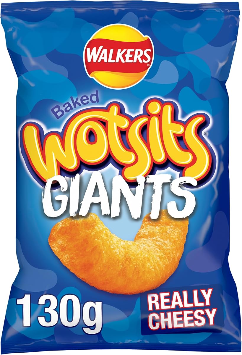 Walkers Wotsits Giants Really Cheesy, 130g